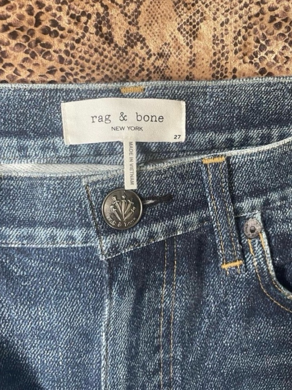 rag & bone rb Miramar Sofie Ankle-Length Pant - Picture 3 of 4